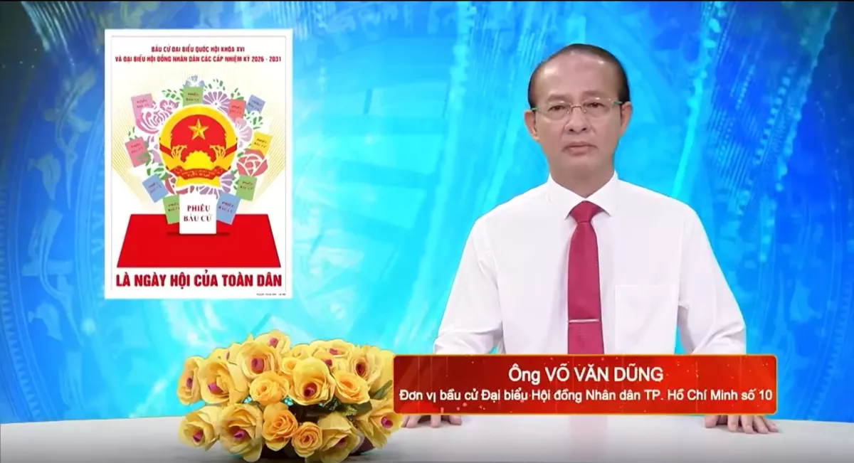 Chương trình hành động Ứng cử viên Đại biểu Hội đồng nhân dân TP. Hồ Chí Minh Khóa XI Võ Văn Dũng